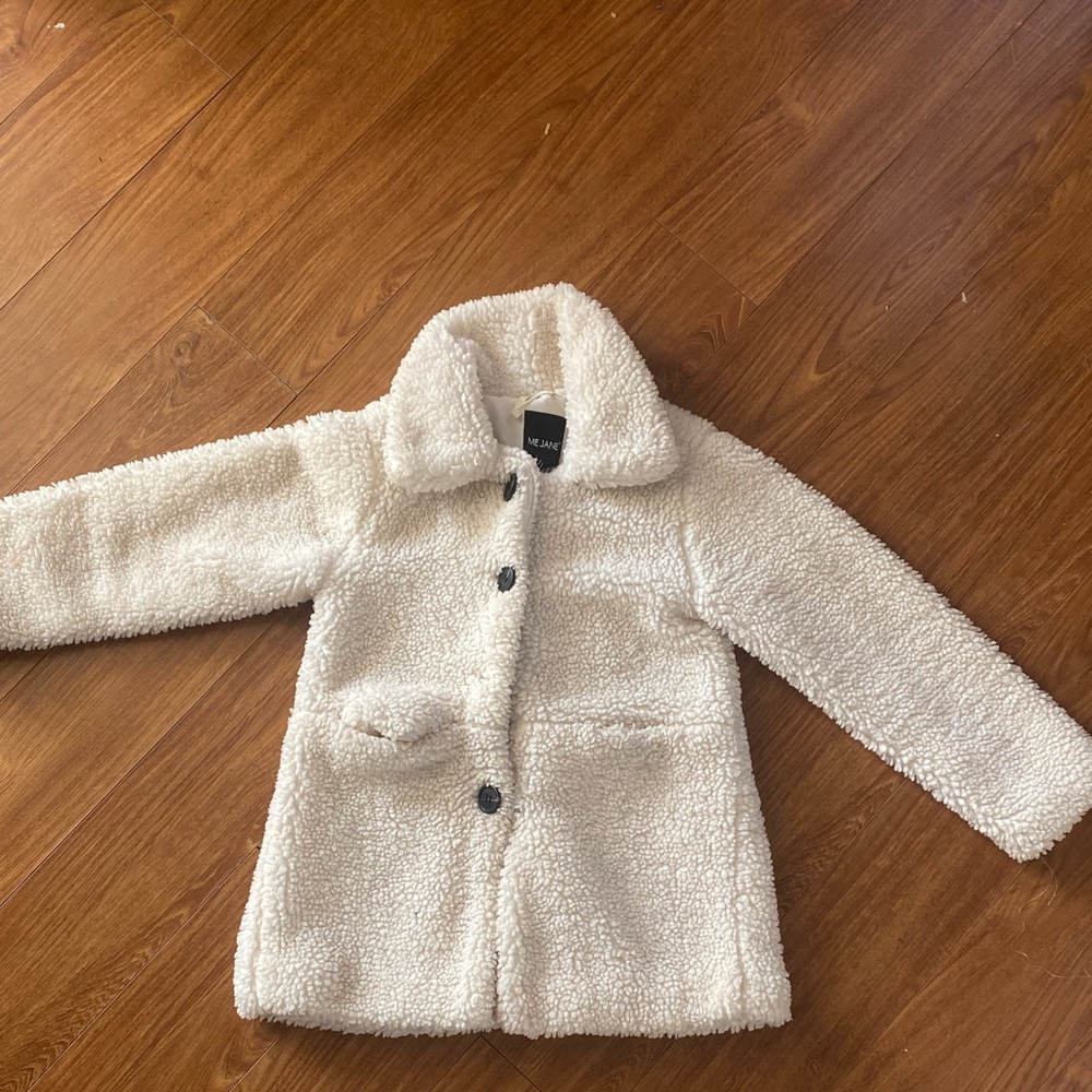 Me Jane Cream Kids Puffer Jacket